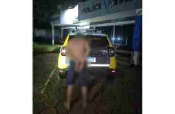 Três Barras - Homem invade destacamento da Polícia Militar